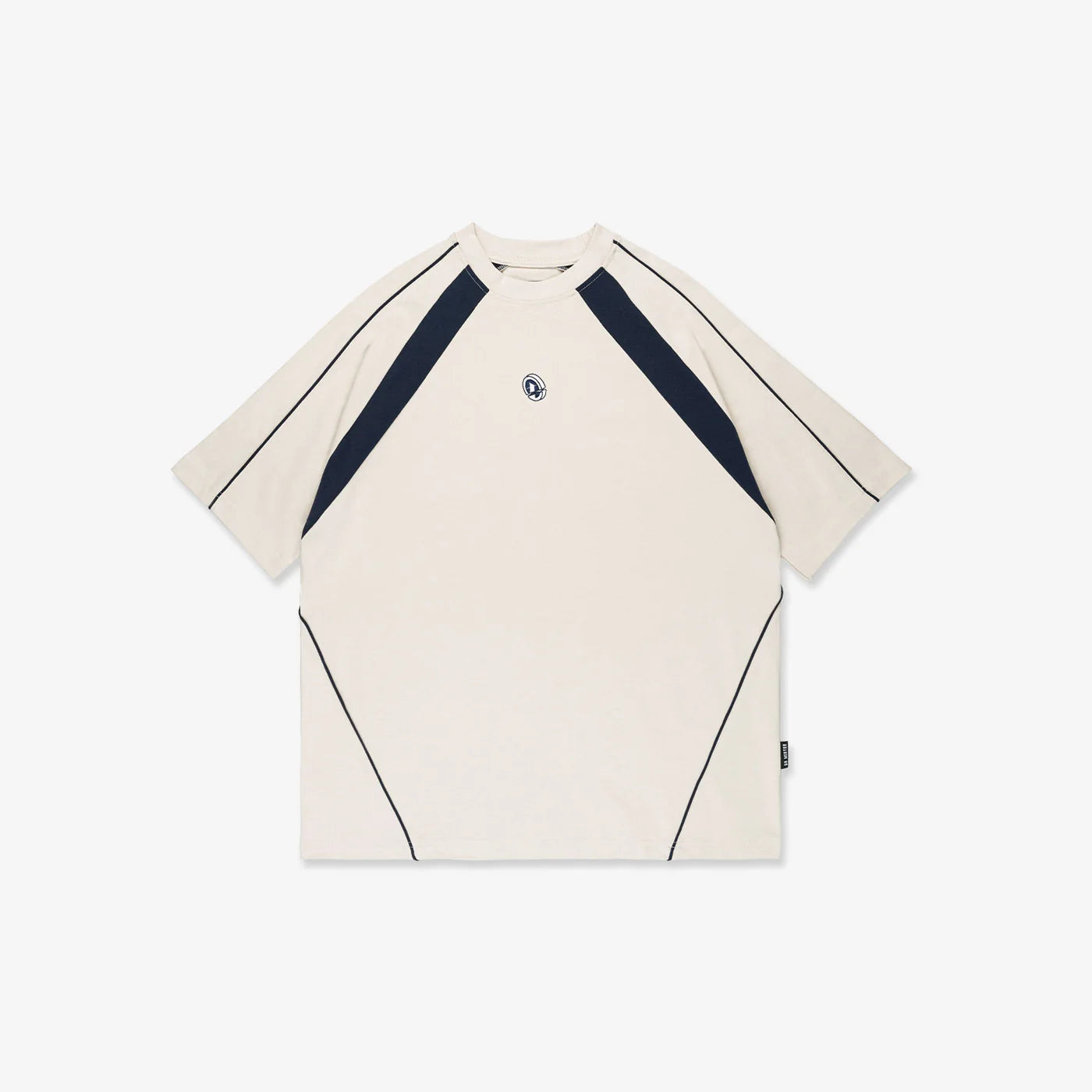Lustre Panelled Broad Tee