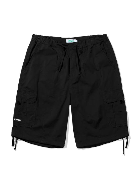 Para Cargo Shorts - Washed Khaki/ Black
